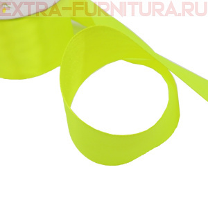 Лента атласная 50 мм цв.130 ярко-салатовый рул.27,42м