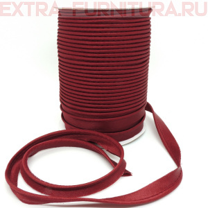 Кант атласный 12 мм, 72 ярда, цв. 032 бордо ЕВРО