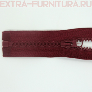 Молния Трактор Т5 1 замок 55см, цв.179 бордовый темный, LOGO