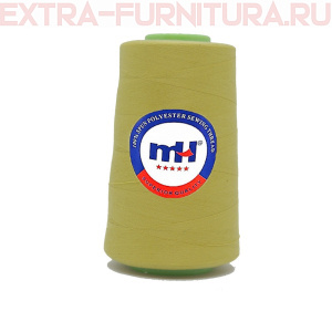 Нитки МН 40/2 п/э  5000 ярдов №412 светло-зеленый *