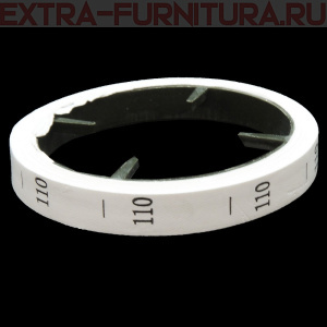 Размерник р-р 110, цв. белый, рул. 300 шт.