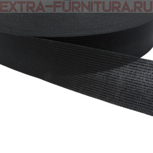 Лента окантовочная 32 мм цв. черный, уп.100м (пл.4,0+/-0,2 гр/м)