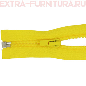 Молния Спираль разъемная Т5, дл. 85см, цв.110 желтый