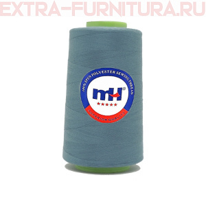 Нитки МН 40/2 п/э  5000 ярдов №312 серо-голубой