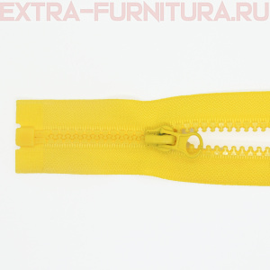 Молния Трактор Т5 1 замок 70см, цв.110 желтый, LOGO