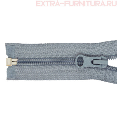 Молния Спираль разъемная дл. 70см, Т5, цв.316 серый LOGO