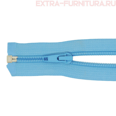 Молния Спираль разъемная Т5, дл. 60см, цв.331 голубой
