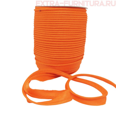 Кант атласный 12 мм, 72 ярда, цв. 094 оранжевый ЕВРО