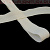 Резинка окантовочная 15мм цв.103 молочный, матовая арт.ROM15103 уп. 50м 