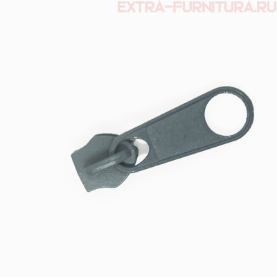 Бегунок к рулонной молнии тип 5, цв.316 серый