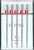 Иглы Organ оверлок EL х 705 для БШМ № 75, уп.5шт