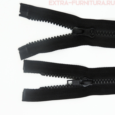 Молния Трактор Т5  2 замка 90 см, цв.322 черный