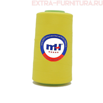 Нитки МН 40/2 п/э  5000 ярдов №384 желтый